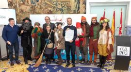 Turismo del Ayuntamiento recibe el primer manifiesto de la Navidad en Europa