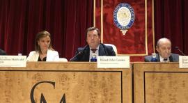 Maíllo en la sesión audiovisual ‘Madrid, capital mundial del idioma español’
