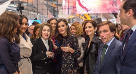 Visita de la reina al estand de Madrid en Fitur 2020