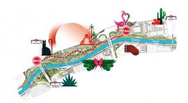 Mapa del desfile