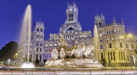 Fuente de Cibeles y Palacio de Telecomunicaciones