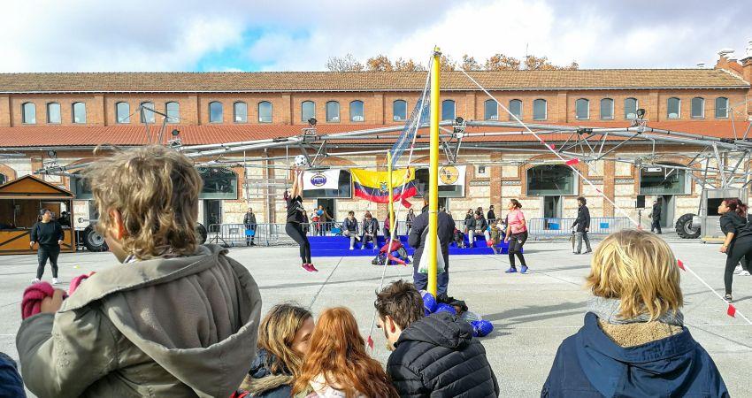 Juegos internacionales en La Navideña