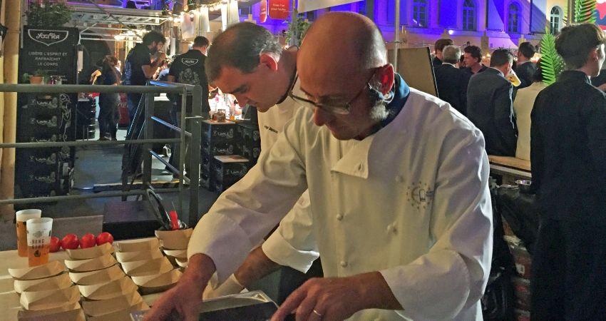 Chefs Miguel Angel Mateo y Joaquín Felipe en Lyon Street Food Festival 2019