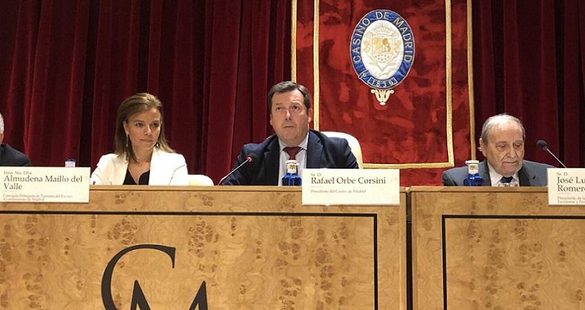 Maíllo en la sesión audiovisual ‘Madrid, capital mundial del idioma español’