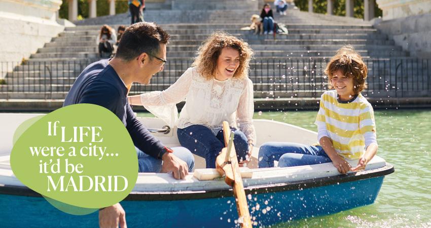 “If life were a city, it’d be Madrid” 