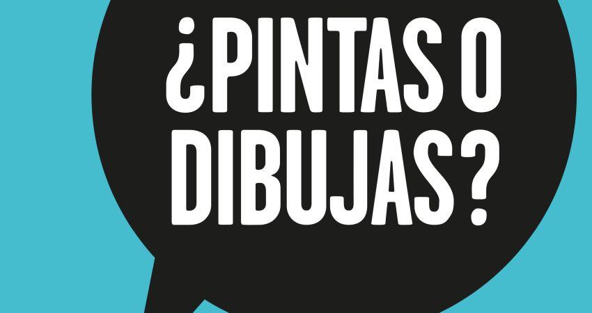 ¿Pintas o dibujas? 