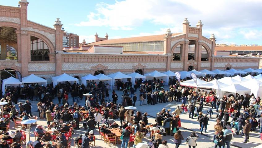 Matadero Madrid hosts this unique market©Mercado de Productores